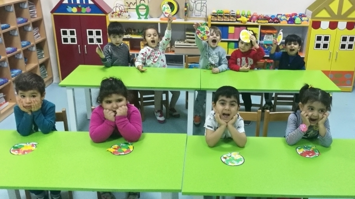 Avcılar Okul Öncesi Ağaçlar Grubu Sanat Etkinliğinde