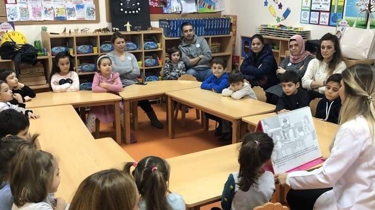 Avcılar Okul Öncesi Güneş Grubu Ailemle Okuldayım Etkinliğinde;