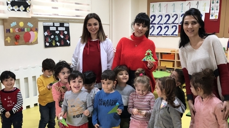 Avcılar Okyanus Koleji Ağaçlar Sınıfı Aile Katılımı Etkinliğinde