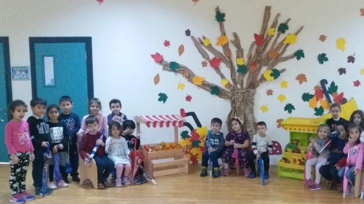Avcılar Okyanus Koleji Anasınıfı Sonbahar Partisinde