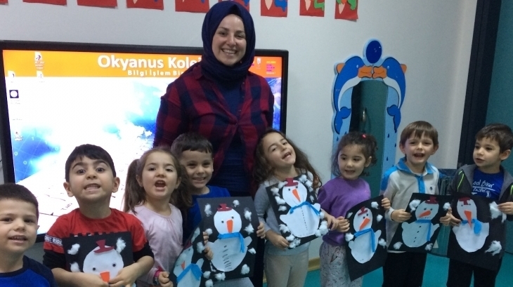 Avcılar Okyanus Koleji Deniz Yıldızları Grubu Sanat Etkinliğinde