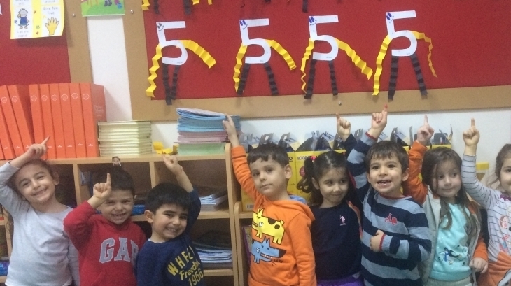 Avcılar Okyanus Koleji Deniz Yıldızları Grubu Matematik Etkinliğinde