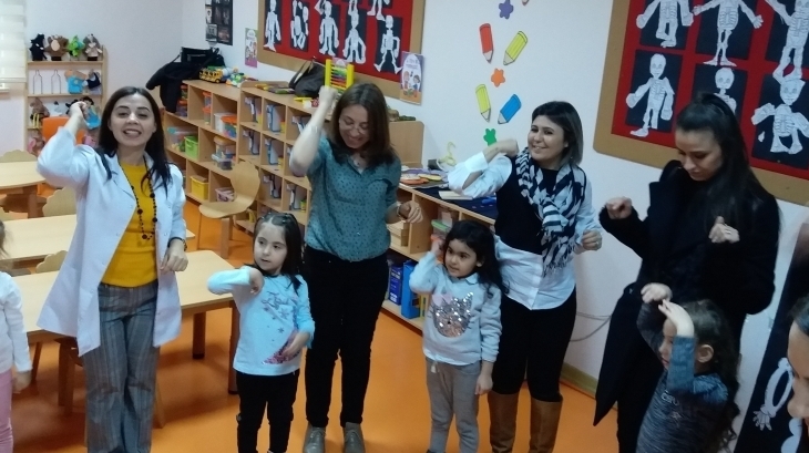 Avcılar Okyanus Koleji Gezegenler Grubu Öğrencileri Ailemle Okulumdayım Etkinliğinde