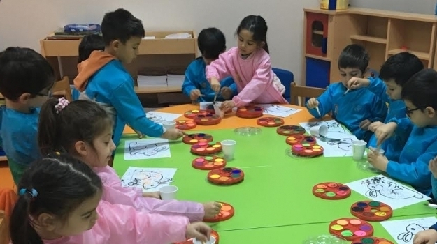 Avcılar Okyanus Koleji Güneş Grubu Sanat Etkinliğinde
