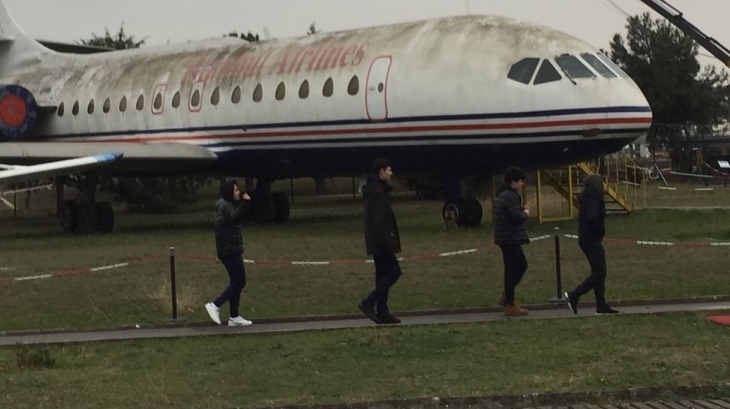Avcılar Okyanus Koleji Havacılık Kariyer  Kulübü Yeşilköy Havacılık Müzesinde