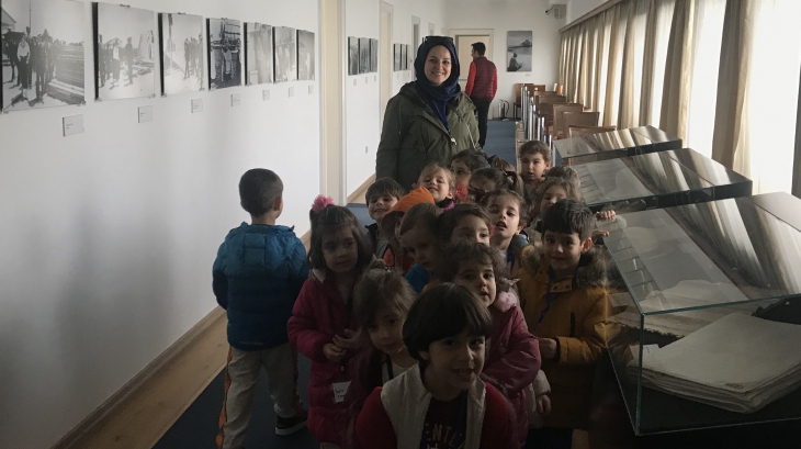 Avcılar Okyanus Koleji  İnciler Grubu Öğrencileri Florya Atatürk Köşkü Gezisinde