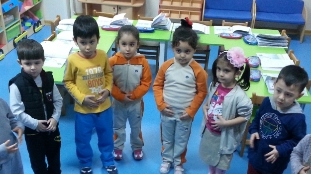 Avcılar Okyanus Koleji Yunuslar Grubu Okuma Yazmaya Hazırlık Etkinliğinde