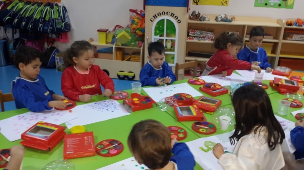 Avcılar Rüzgar Grubu Sanat Etkinliği Dersinde