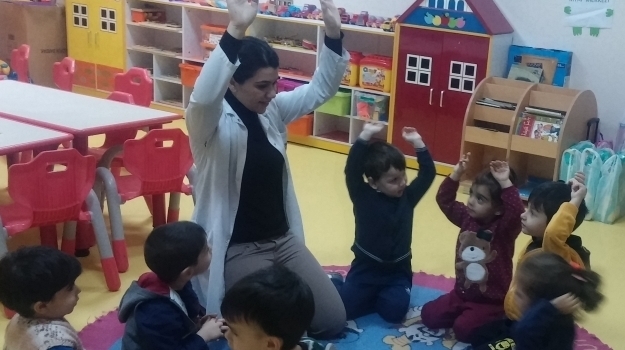 Avcılar Sarı Grubu Okuma Yazmaya Hazırlık Etkinliğinde