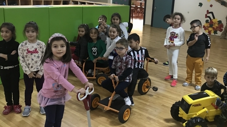 Avcılar Yıldızlar Grubu Öğrencileri Serbest Oyun Etkinliğinde