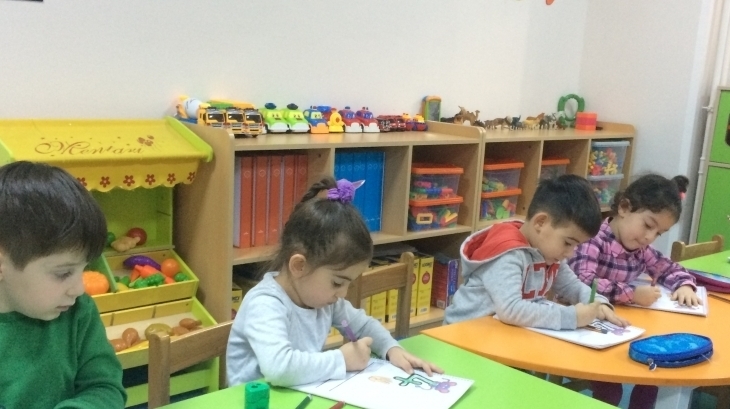 Avcılar Yunuslar Grubu Öğrencileri Okuma Yazmaya Hazırlık Etkinliğinde