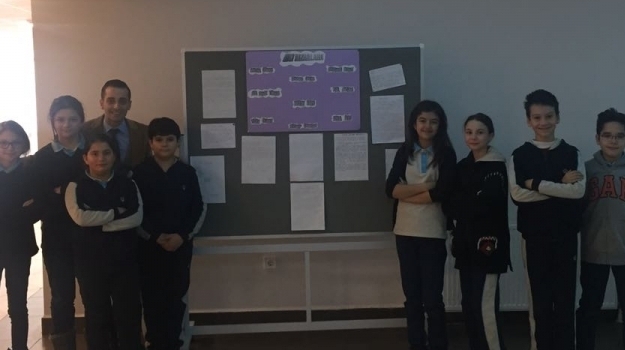 İncek Okyanus Ortaokulda Ayın Yazarları Belli Oldu