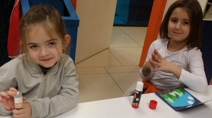 Bahçelievler Okul Öncesi Öğrencileri İlgi ve Yetenek Merkezlerinden Resim Eğitiminde