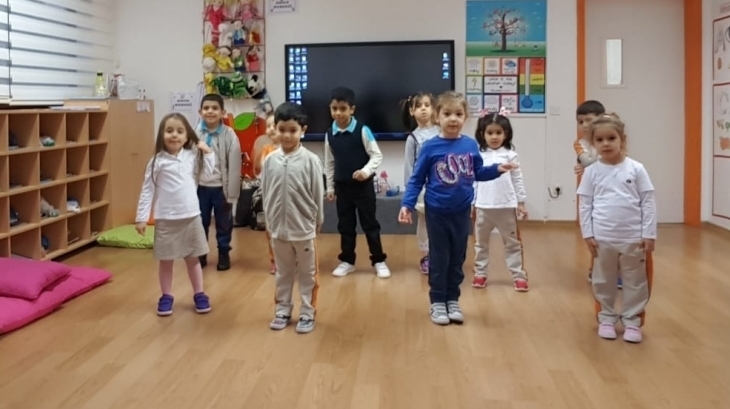 Bahçelievler Okul Öncesi Öğrencileri İlgi ve Yetenek Merkezlerinden Dans Eğitiminde