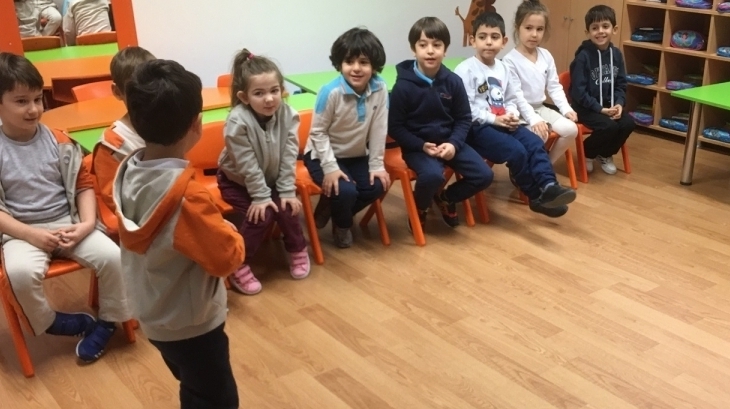 Bahçelievler Okul Öncesi Yıldızlar Grubu Play Time Eğitiminde
