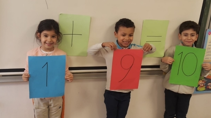 Bahçelievler Okyanus Koleji 1.Sınıf Öğrencileri Matematik Dersinde