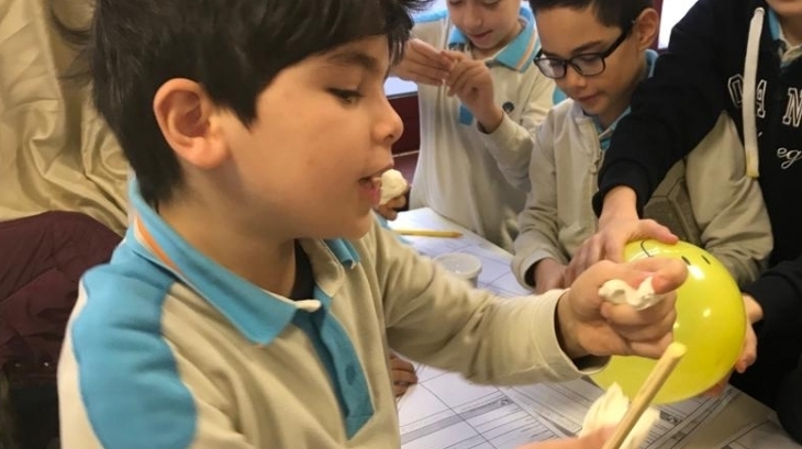 Bahçelievler Okyanus Koleji İlkokulu 4. Sınıflar Fen Bilimleri Dersinde