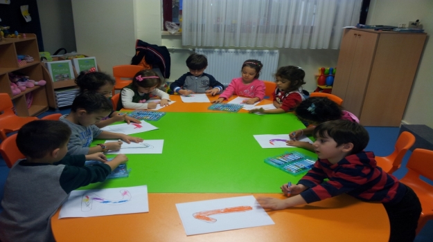 Bahçelievler Okyanus Okul Öncesi Kuşlar Grubu Sayı Oyununda