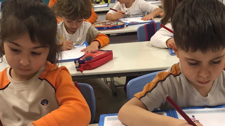 Bahçelievler Okyanus Koleji Okul Öncesi Güneş Grubu İlköğretime Hazırlık Eğitiminde