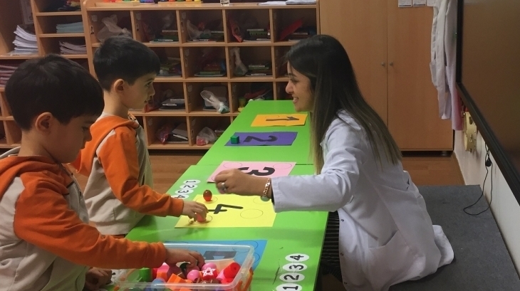 Bahçelievler Okyanus Koleji Okul Öncesi Mercan Grubu Öğrencileri Matematik İle Bütünleştirilmiş Oyun Eğitiminde