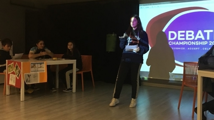 Bahçelievler Okyanus Koleji Ortaokul Kademesi 7. Sınıflar İngilizce Münazara Etkinliği