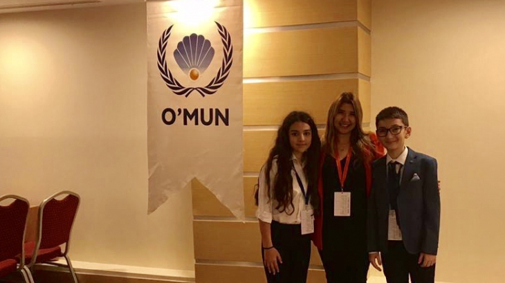 Bahçelievler Okyanus Koleji Ortaokul Kademesi 6. MUN Konferansı