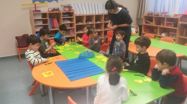 Bahçelievler Okyanus Okul Öncesi’nin Minik Balıklar’ı Ördek Yapıyor
