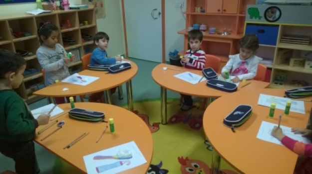 Bahçelievler Okyanus Kuşlar Grubu Diş Sağlığını Öğreniyor
