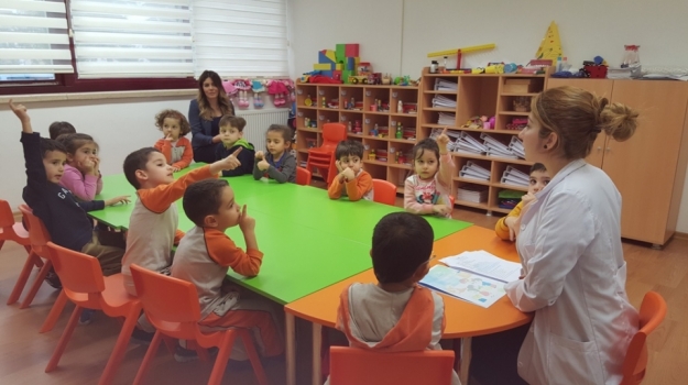 Bahçelievler Okyanus Okul Öncesi  İnciler Grubu Sosyal Beceri Dersinde