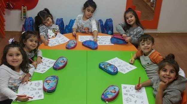 Bahçelievler Okyanus Okul Öncesi Deniz Yıldızları Grubu Türkçe Dil Etkinliğinde