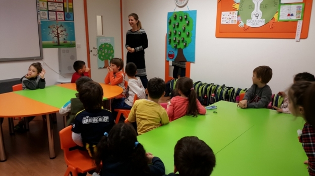 Bahçelievler Okyanus Okul Öncesi Gökkuşağı Grubunda Aile Katılım Etkinliği