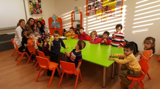 Bahçelievler Okyanus Okul Öncesi İnciler Grubu Aile Katılım Etkinliğinde