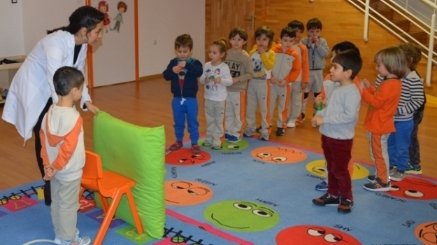 Bahçelievler Okyanus Okul Öncesi İstiridye Grubu Öğrencileri Oyun Saatinde