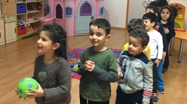 Bahçelievler Okyanus Okul Öncesi Rüzgâr Grubu Oyun Etkinliğinde