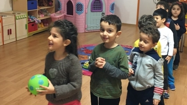 Bahçelievler Okyanus Okul Öncesi Rüzgâr Grubu Oyun Etkinliğinde