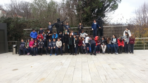 Okyanus Koleji Ortaokul Öğrencileri "ZERO Geleceğe Geri Sayım” Sergisi'nde