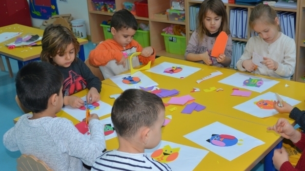 Bahçeşehir A grubu Öğrencileri Resim İlgi-Yetenek Etkinliğinde