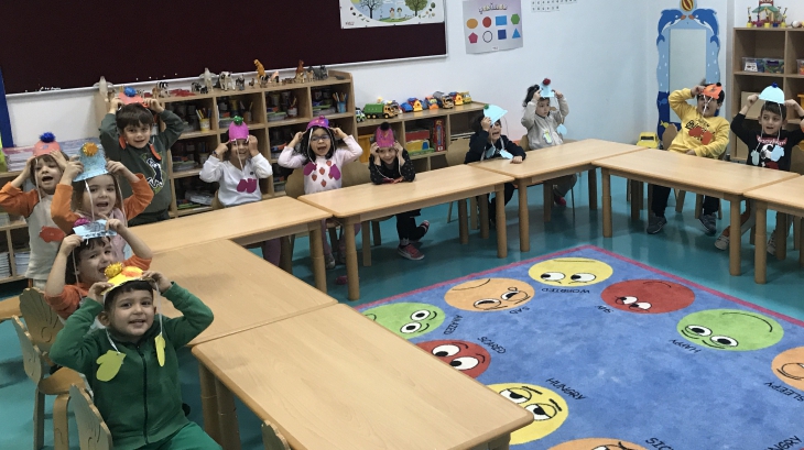 Bahçeşehir Ağaçlar Grubu İngilizce Story Etkinliğinde