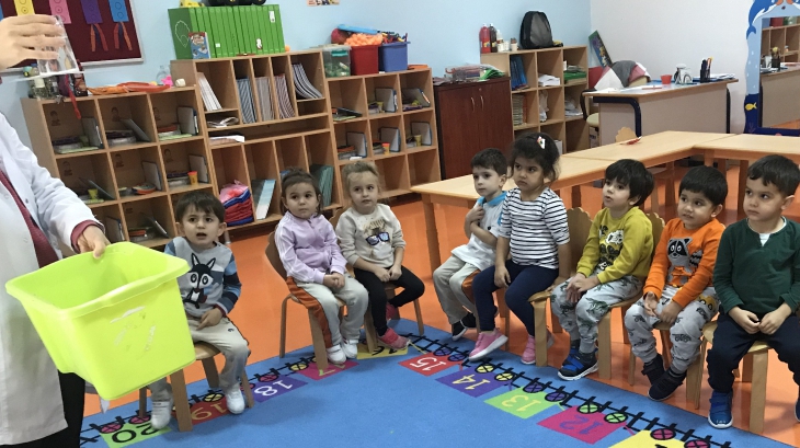 Bahçeşehir Çiçekler Gurubu Fen ve Doğa Etkinliğinde