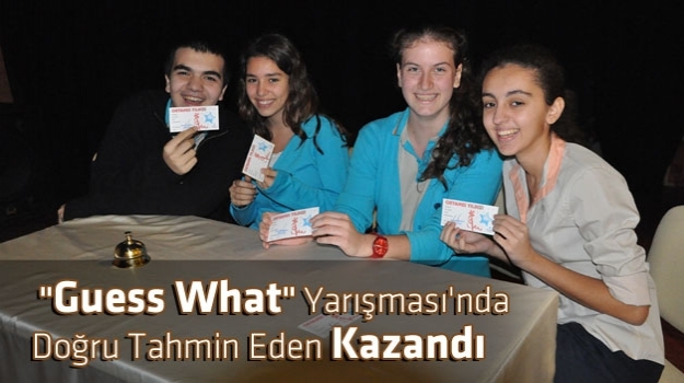 Bahçeşehir'de "Guess What"