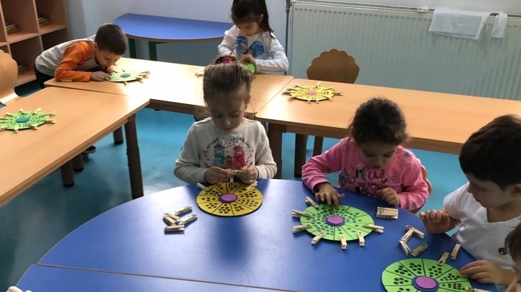 Bahçeşehir Deniz Yıldızı Grubu Okuma Yazmaya Hazırlık Etkinliğinde
