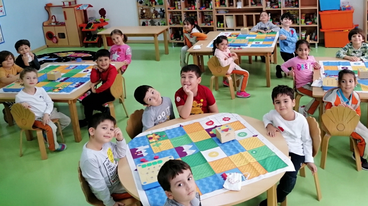 Bahçeşehir Gökkuşağı Grubu Kodlama Etkinliğinde