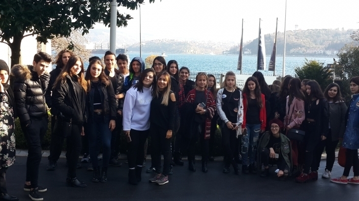 Bahçeşehir Güzel Sanatlar Lisesi Öğrencileri Sabancı Müzesinde