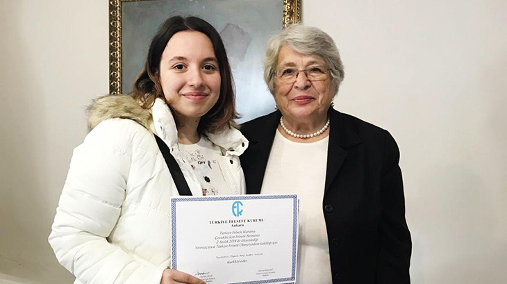 Bahçeşehir Okyanus Anadolu Lisesi Felsefe Olimpiyatları'nda