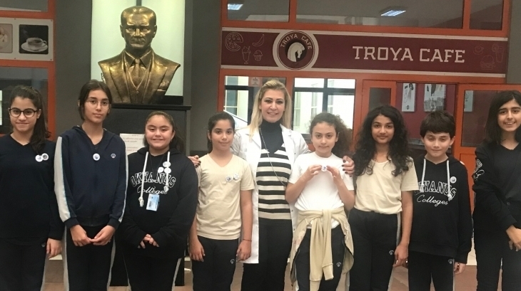 Bahçeşehir Okyanus Koleji Ortaokul Kademesi Öğrencileri Arasından Kasım Ayı Myon Birincileri Belirlendi.