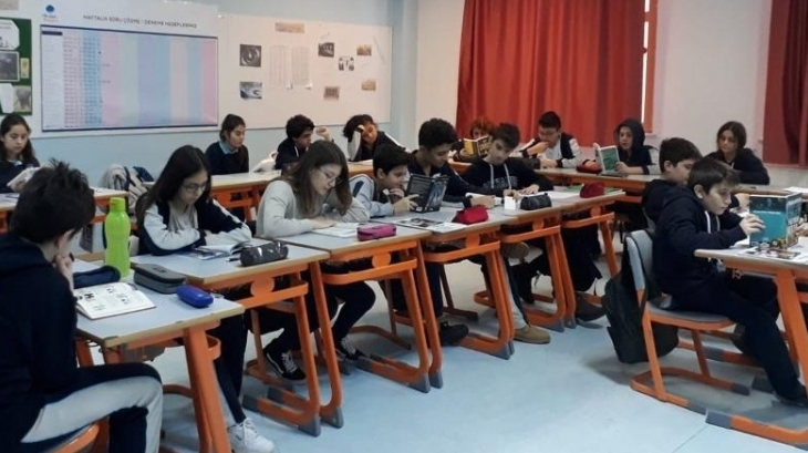 Bahçeşehir Okyanus Koleji Ortaokul Kademesi Kitap Okuma Etkinliği