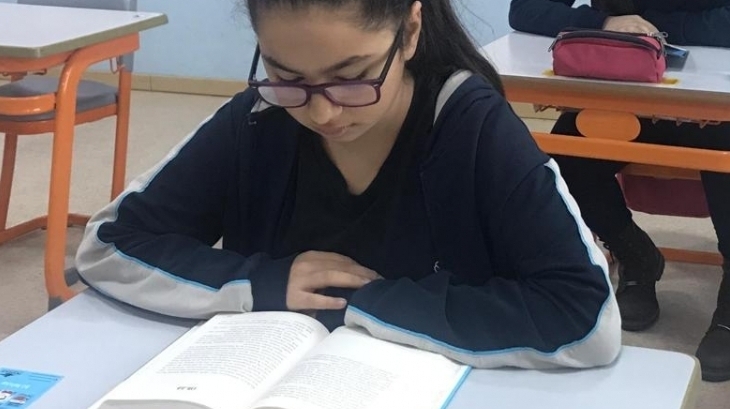 Bahçeşehir Okyanus Koleji Ortaokul Kademesi Kitap Okuma Etkinliği