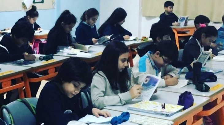 Bahçeşehir Okyanus Koleji Ortaokul Kademesi Kitap Okuma Etkinliği