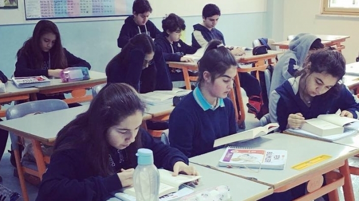 Bahçeşehir Okyanus Koleji Ortaokul Kademesi Kitap Okuma Etkinliği