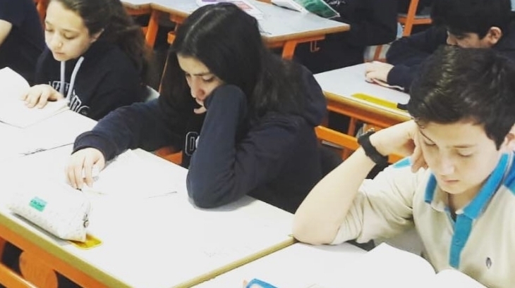 Bahçeşehir Okyanus Koleji Ortaokul Kademesi Kitap Okuma Etkinliği